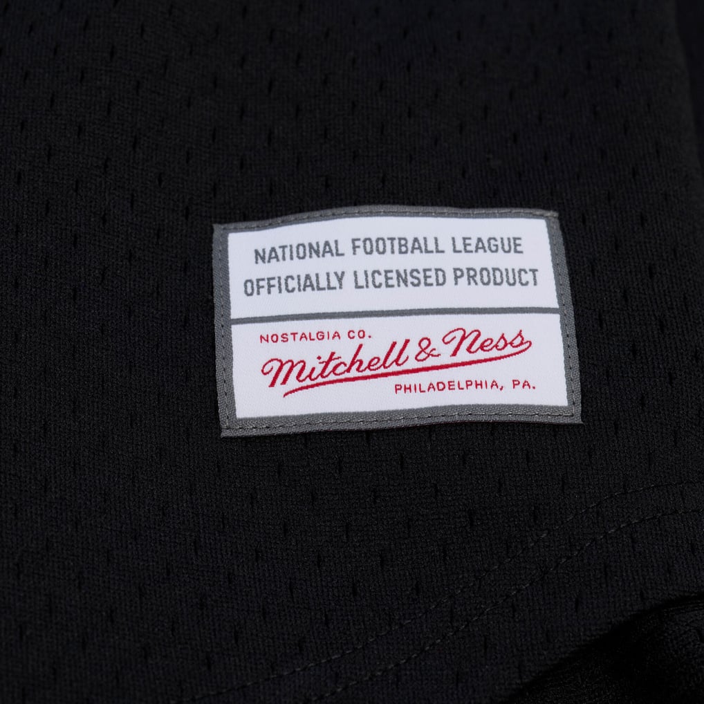  Baltimore Ravens Mitchell & Ness Head Coach Mesh Full-Button Fashion Jersey - Black