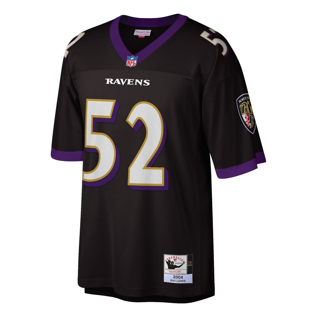 Ray Lewis Baltimore Ravens 2004 Mitchell & Ness Authentic Throwback Retired Player Jersey - Black
