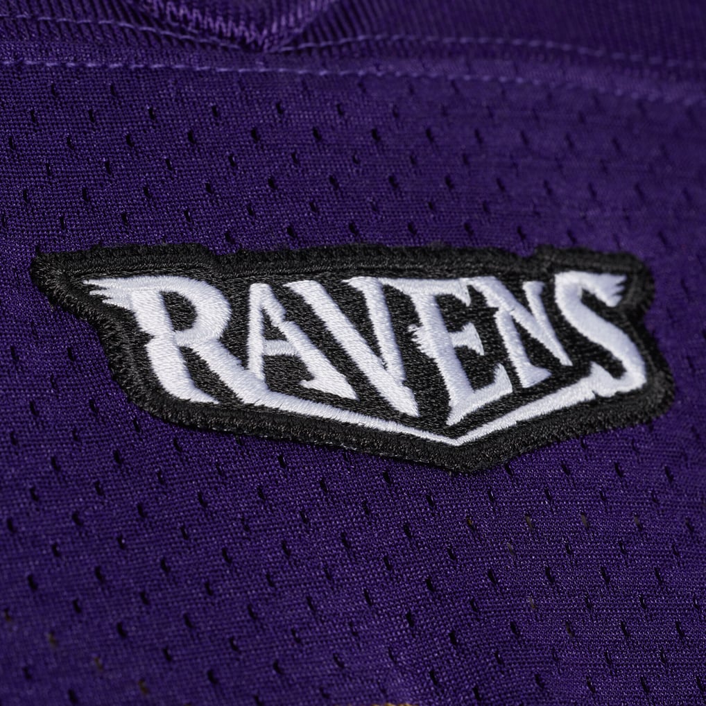 Ray Lewis Baltimore Ravens Mitchell & Ness 1996 Authentic Throwback Jersey - Purple