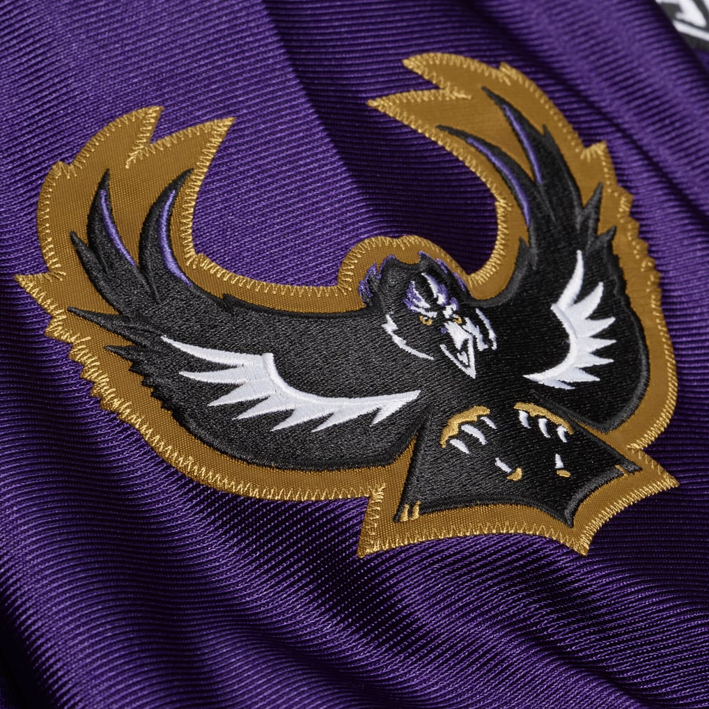 Ray Lewis Baltimore Ravens Mitchell & Ness 1996 Authentic Throwback Jersey - Purple