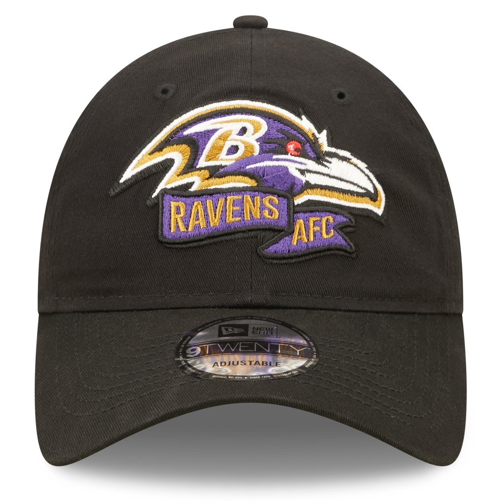 Baltimore Ravens New Era 2022 Sideline 9TWENTY Adjustable Hat - Black