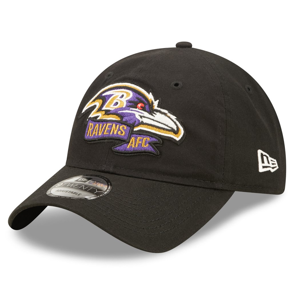 Baltimore Ravens New Era 2022 Sideline 9TWENTY Adjustable Hat - Black