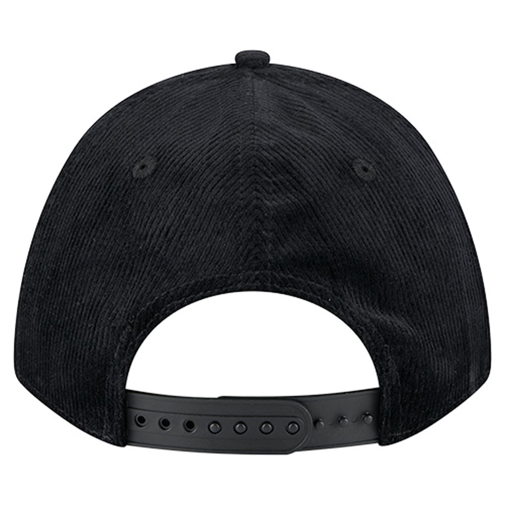 Baltimore Ravens New Era Cord Corduroy 9FORTY A-Frame Adjustable Hat - Black