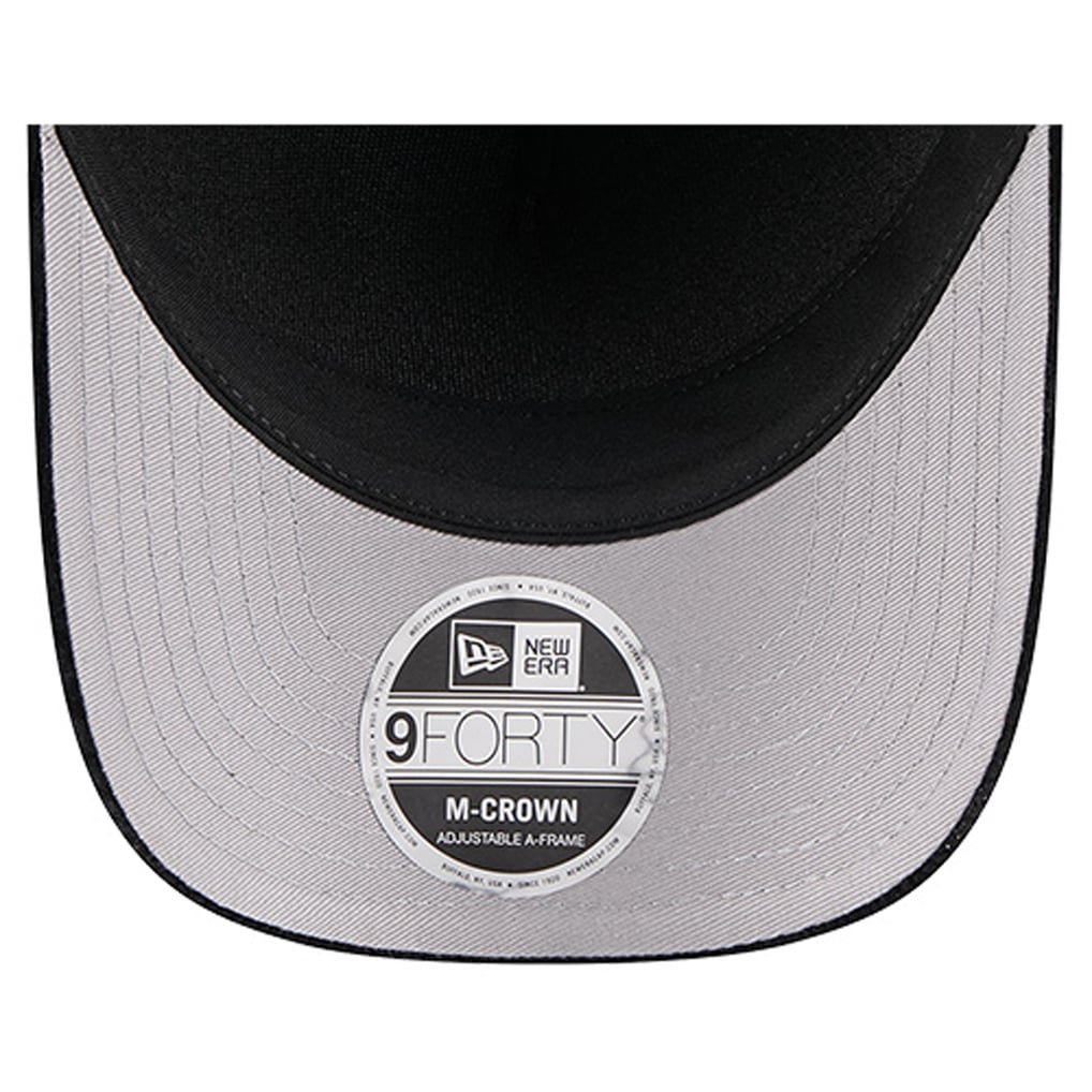 Baltimore Ravens New Era Cord Corduroy 9FORTY A-Frame Adjustable Hat - Black