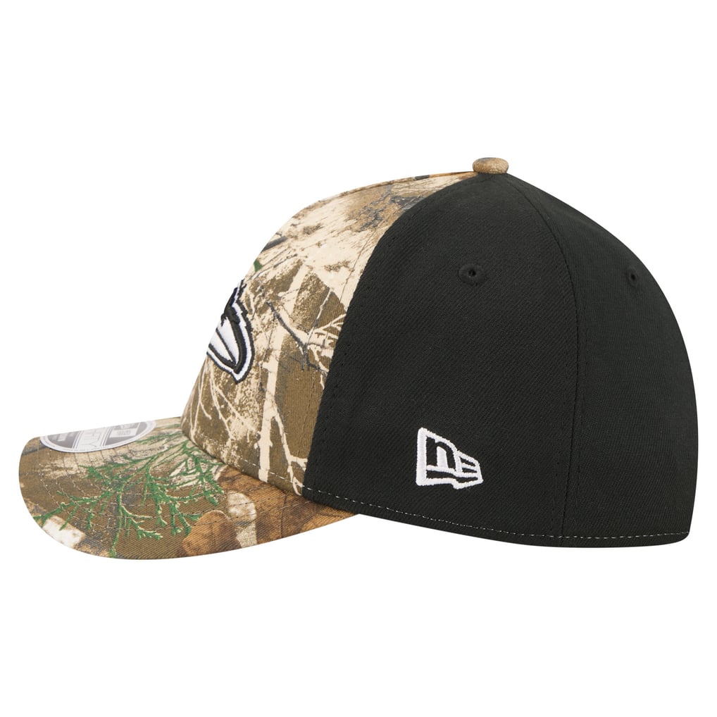 Baltimore Ravens New Era Team Collection RealTree 39THIRTY M-Crown A-Frame Flex Hat - Camo/Black