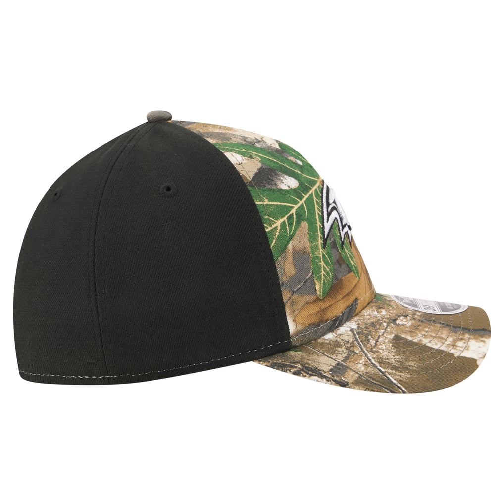 Baltimore Ravens New Era Team Collection RealTree 39THIRTY M-Crown A-Frame Flex Hat - Camo/Black