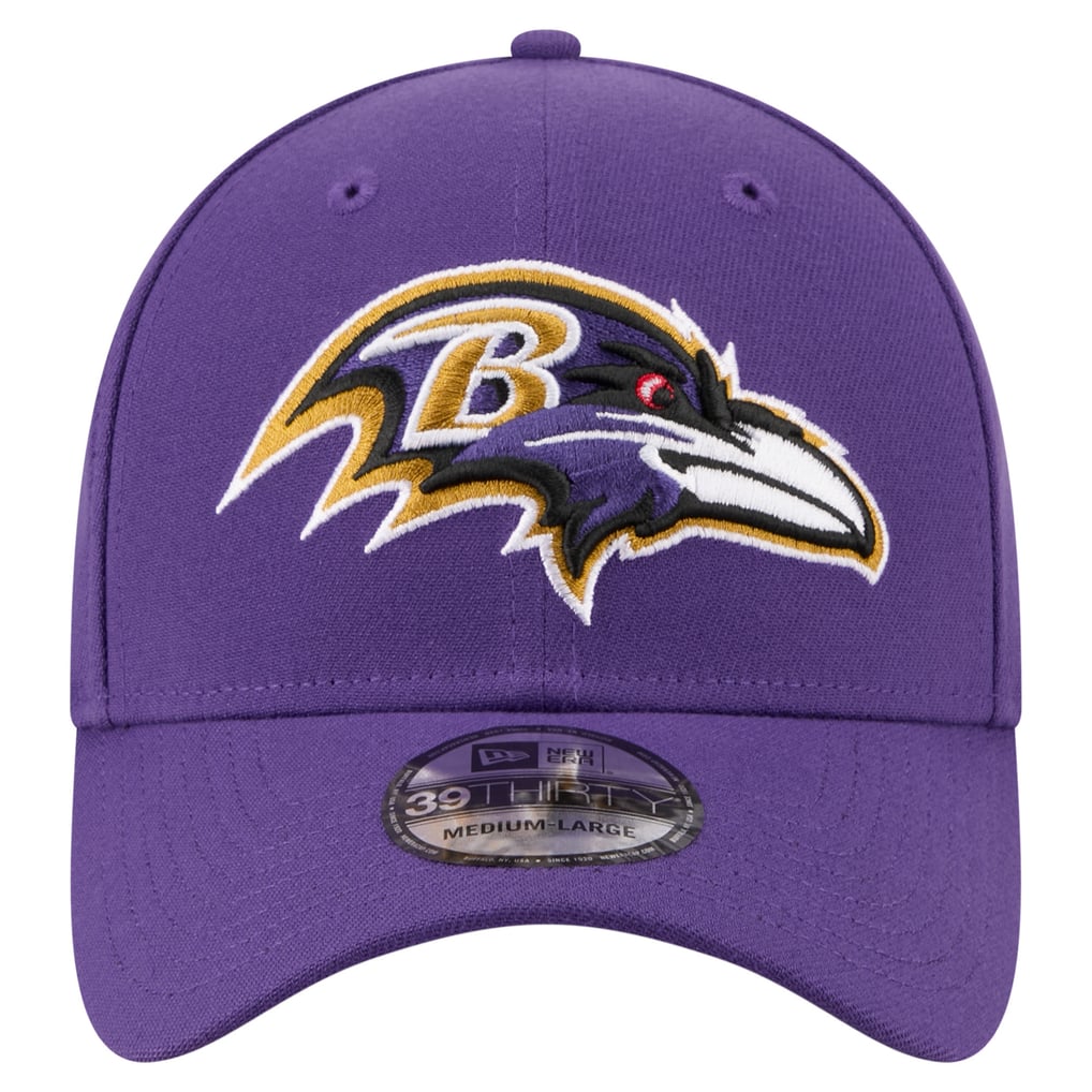  Baltimore Ravens New Era Core Team 39THIRTY Flex Hat - Purple