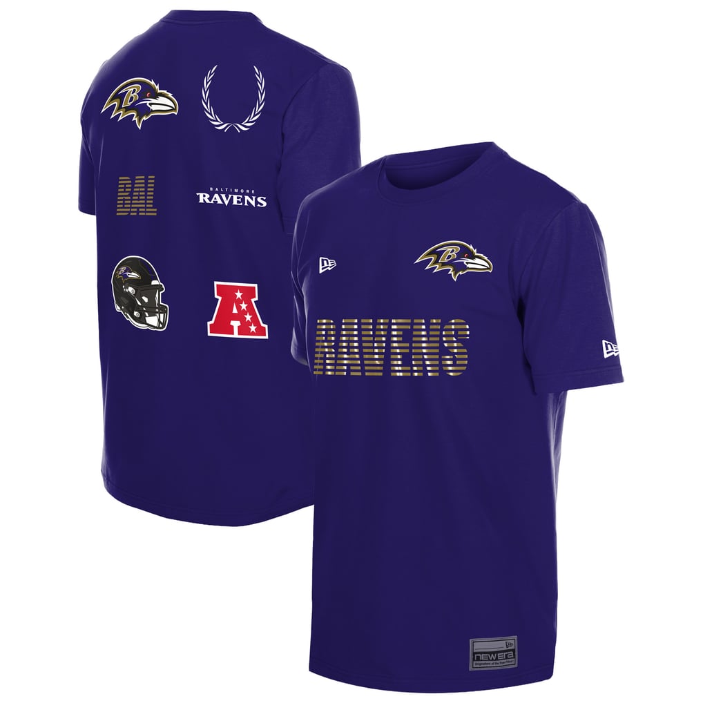  Baltimore Ravens New Era Match T-Shirt - Purple