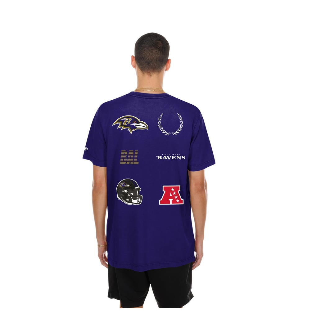  Baltimore Ravens New Era Match T-Shirt - Purple