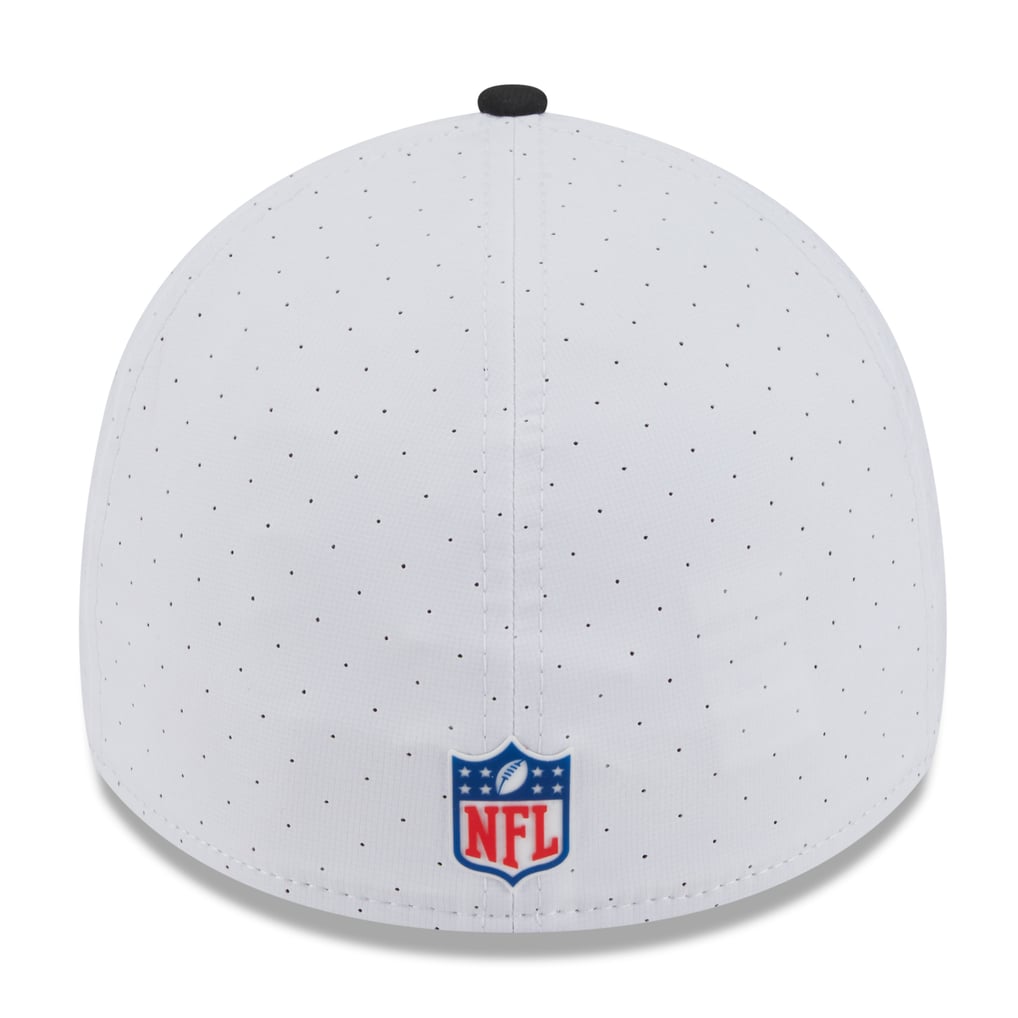  Baltimore Ravens New Era 2025 NFL Training Camp 39THIRTY Flex Hat - White/Black