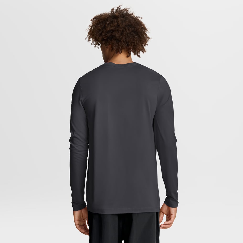 Baltimore Ravens Nike Primetime Legend Icon Performance Long Sleeve T-Shirt - Anthracite