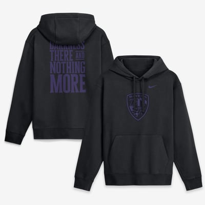  Baltimore Ravens Nike Backfield Disruptor Club Fleece Hoodie - Black