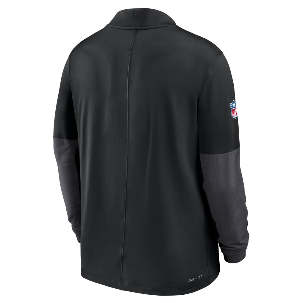 Baltimore Ravens Nike Sideline Dri-FIT Half-Zip Pullover - Black