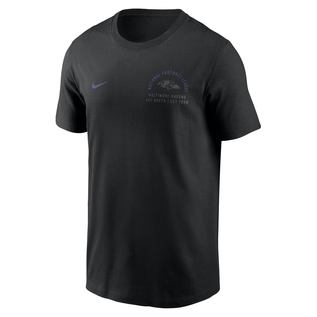 Baltimore Ravens Nike Split Logo T-Shirt - Black