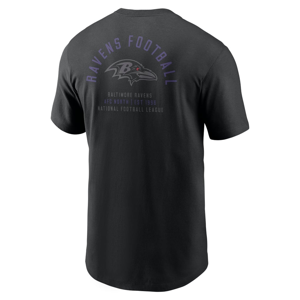Baltimore Ravens Nike Split Logo T-Shirt - Black