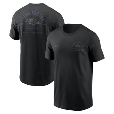 Baltimore Ravens Nike Split Logo T-Shirt - Black