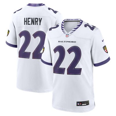 Derrick Henry Baltimore Ravens Nike Game Jersey - White