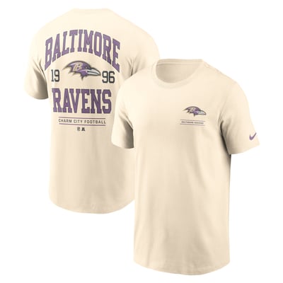 Baltimore Ravens Nike Freestyle Essential T-Shirt - Natural