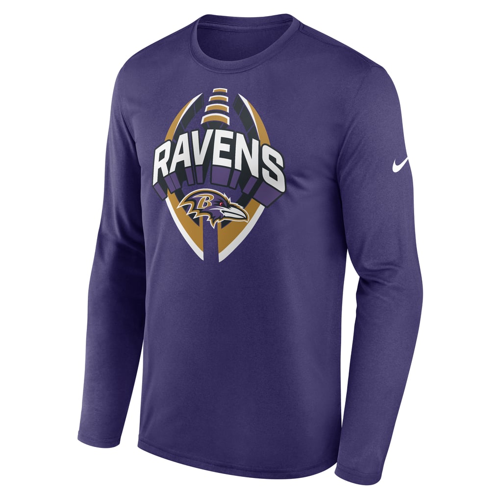 Baltimore Ravens Nike Primetime Legend Icon Performance Long Sleeve T-Shirt - Purple