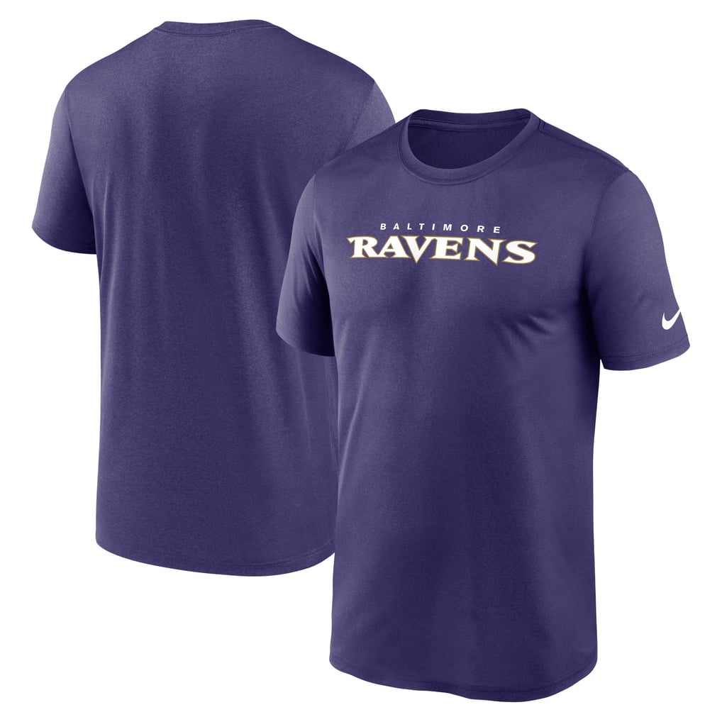Baltimore Ravens Nike Primetime Legend Wordmark Dri-FIT T-Shirt - Purple
