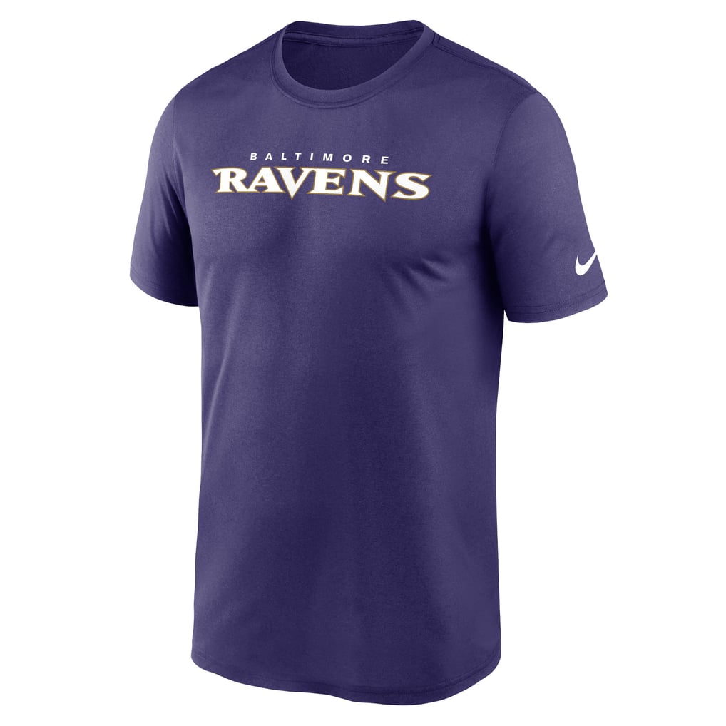 Baltimore Ravens Nike Primetime Legend Wordmark Dri-FIT T-Shirt - Purple