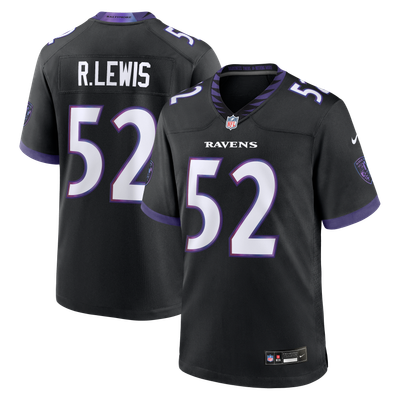 Ray Lewis Baltimore Ravens Nike Alternate Retired Player Game Jersey - Black