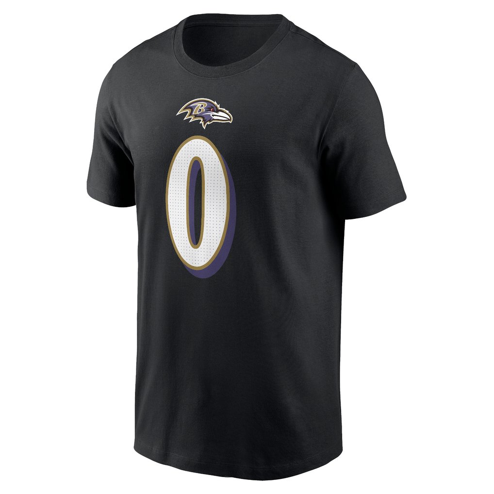 Roquan Smith Baltimore Ravens Nike Player Name & Number T-Shirt - Black