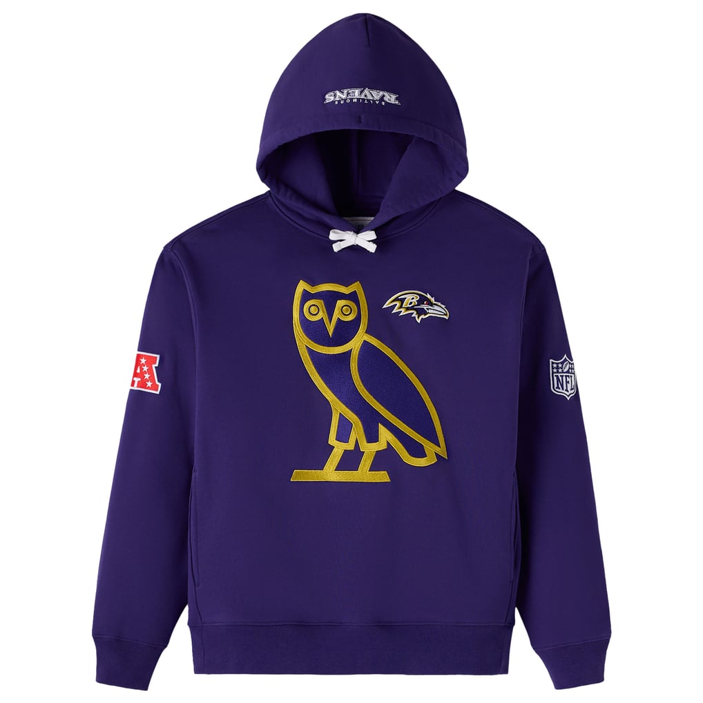 Baltimore Ravens OVO Icon Team Pullover Hoodie - Purple