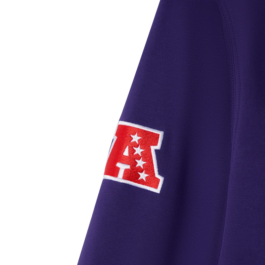Baltimore Ravens OVO Icon Team Pullover Hoodie - Purple