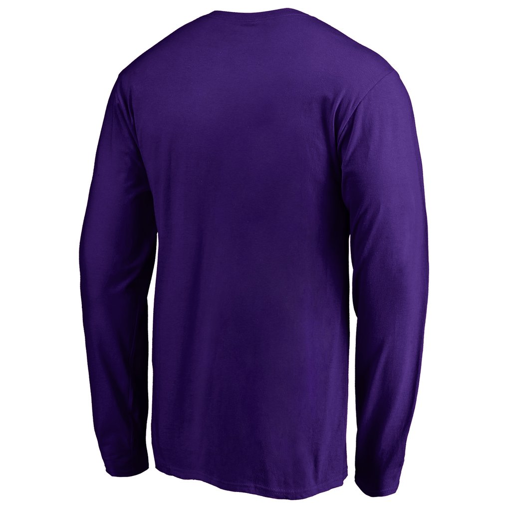 Baltimore Ravens Victory Arch Long Sleeve T-Shirt - Purple