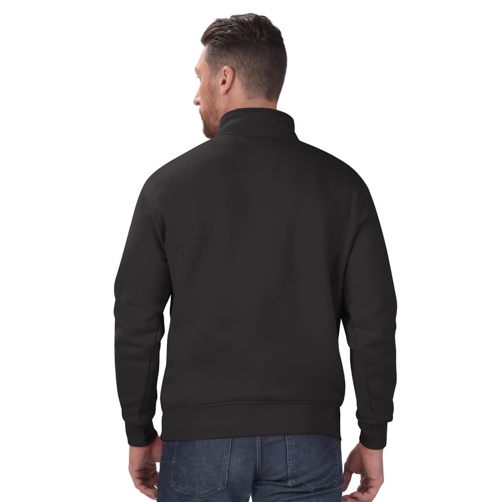 Baltimore Ravens Starter Classic Quarter-Zip Pullover Sweatshirt - Black