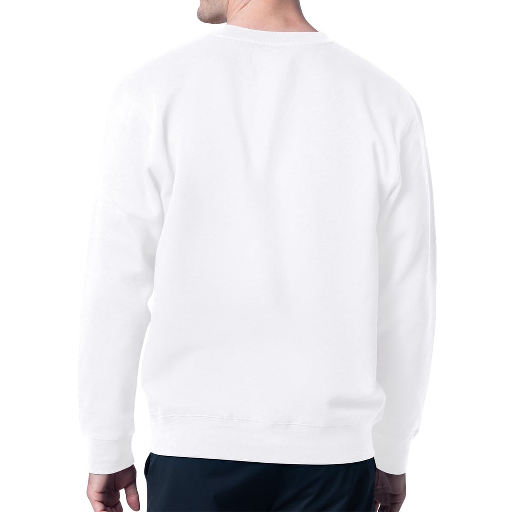 Baltimore Ravens Starter Team Grit Graphic Fleece Pullover Sweatshirt - White