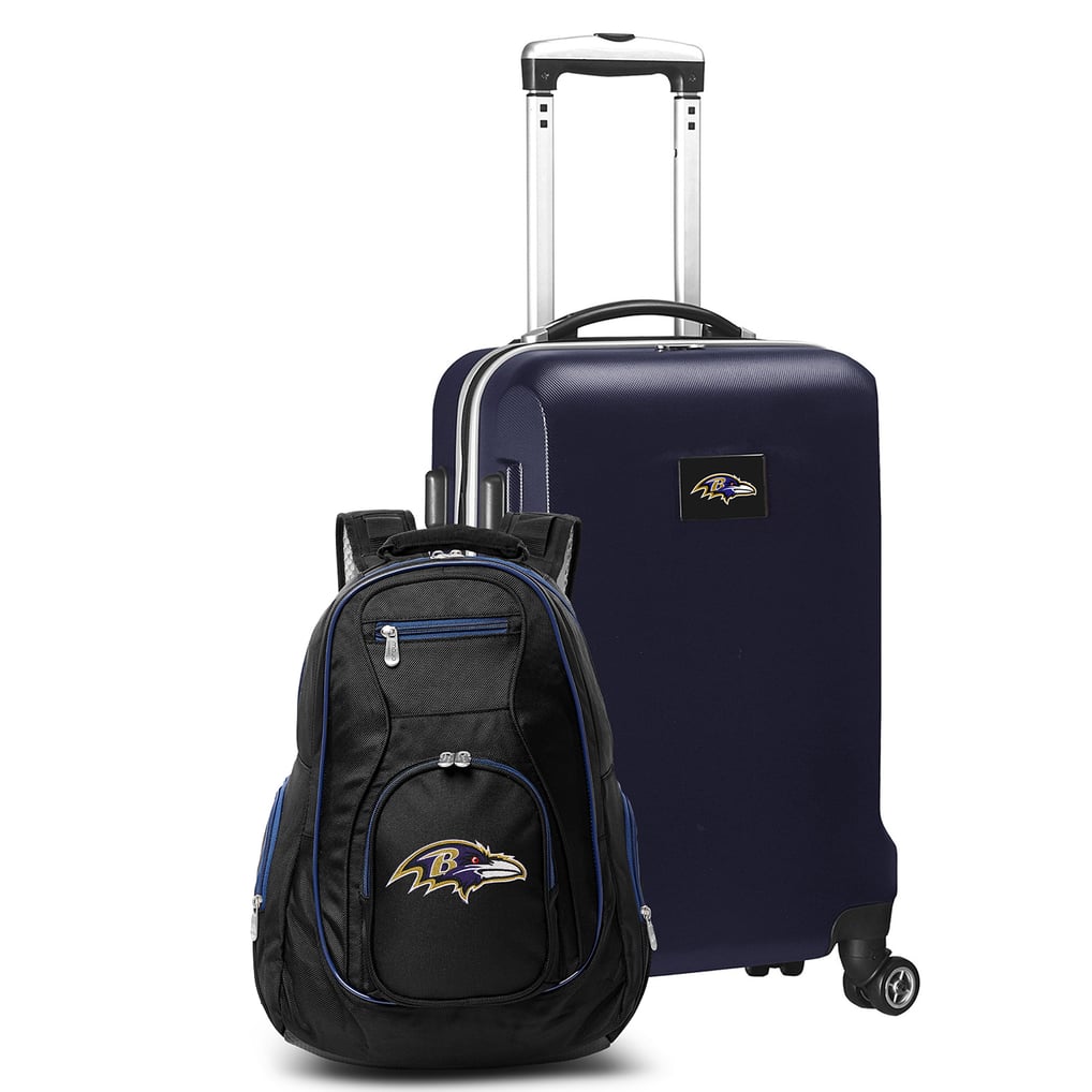 Baltimore Ravens MOJO 2-Piece Backpack & Carry-On Set - Navy