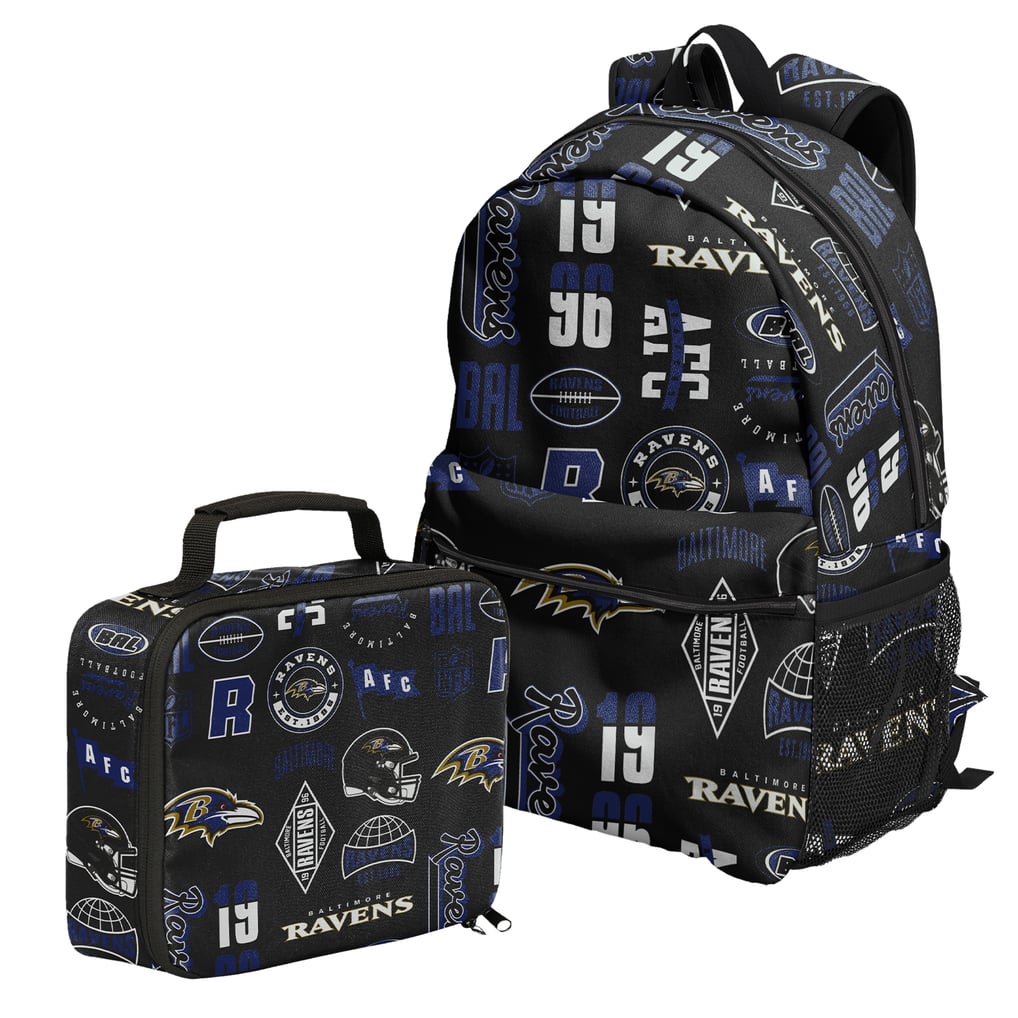 Baltimore Ravens Outerstuff Backpack and Lunchbox Set