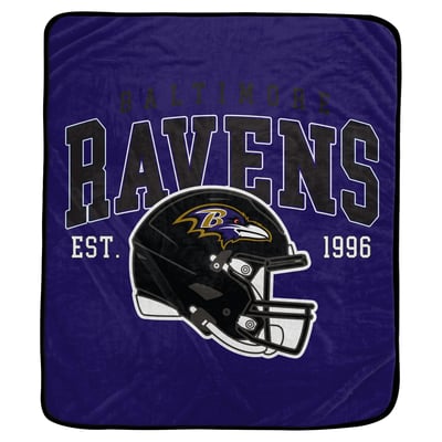  Baltimore Ravens Pegasus Vintage Arch Ultra Soft 50" x 60" Blanket