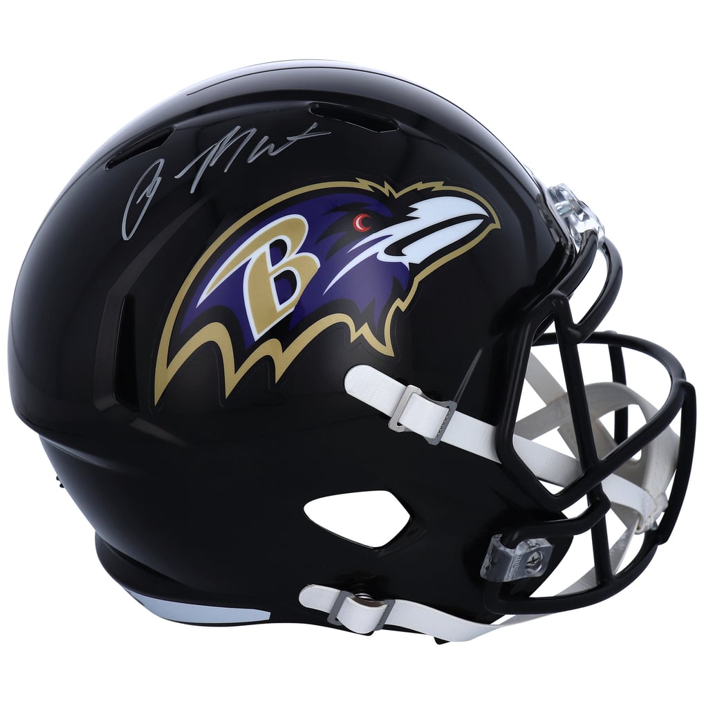 Rashod Bateman Baltimore Ravens Fanatics Authentic Autographed Riddell Speed Replica Helmet