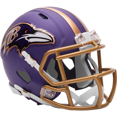  Baltimore Ravens Riddell 2026 On-Field Alternate Mini Helmet