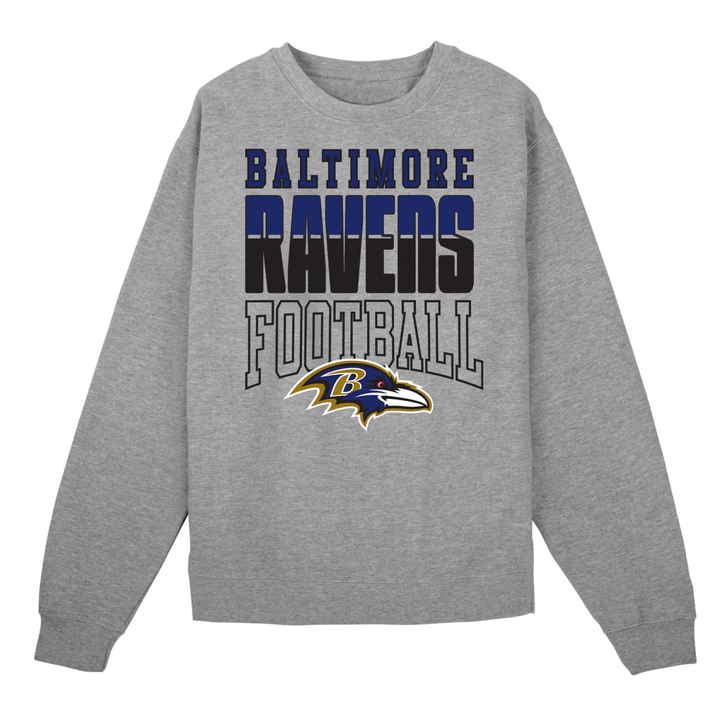  Baltimore Ravens Outerstuff Toddler Crewneck Sweatshirt & Pants Set - Heather Gray