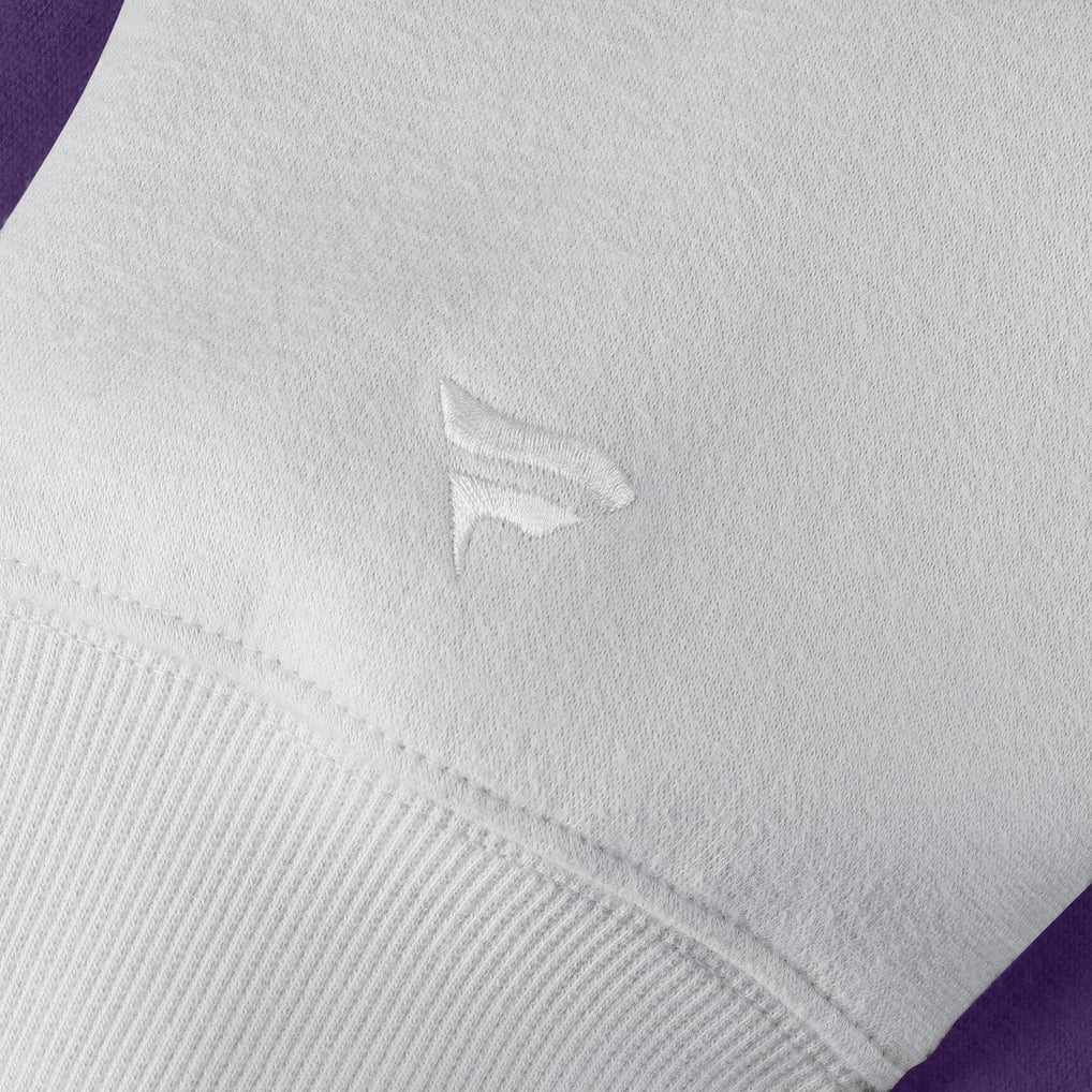  Baltimore Ravens Fanatics Unisex  Sleek Elements Pullover Hoodie - Purple