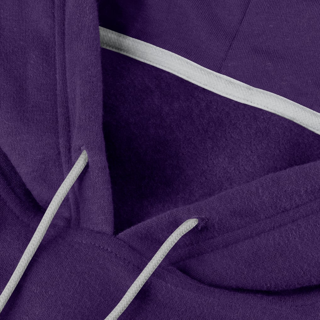  Baltimore Ravens Fanatics Unisex  Sleek Elements Pullover Hoodie - Purple