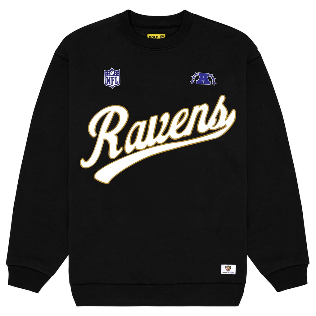 Baltimore Ravens Golf Wang Unisex Sweatshirt  - Black