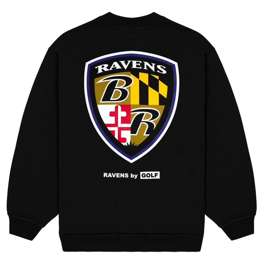 Baltimore Ravens Golf Wang Unisex Sweatshirt  - Black