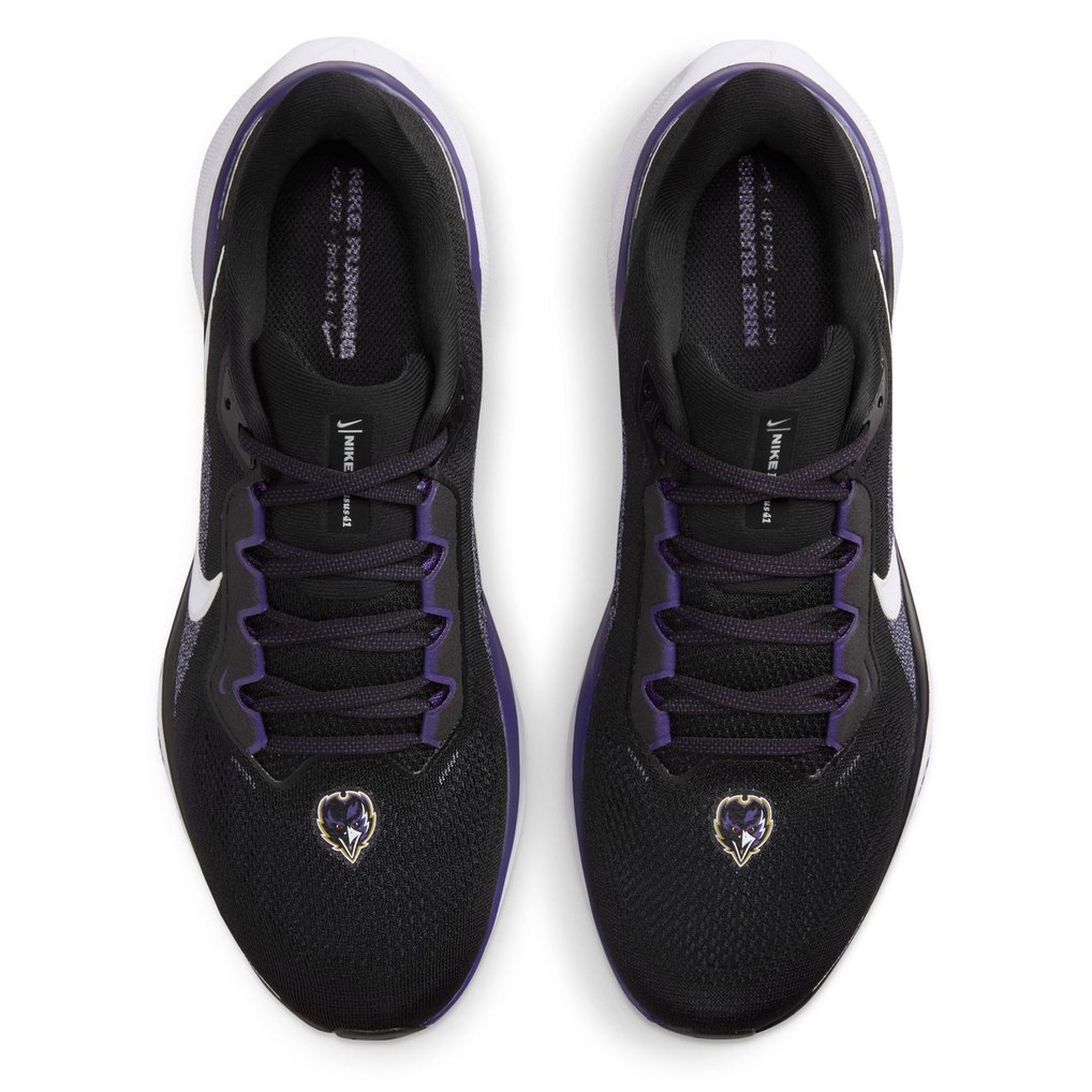 Baltimore Ravens Nike Unisex Zoom Pegasus 41 Running Shoes - Black