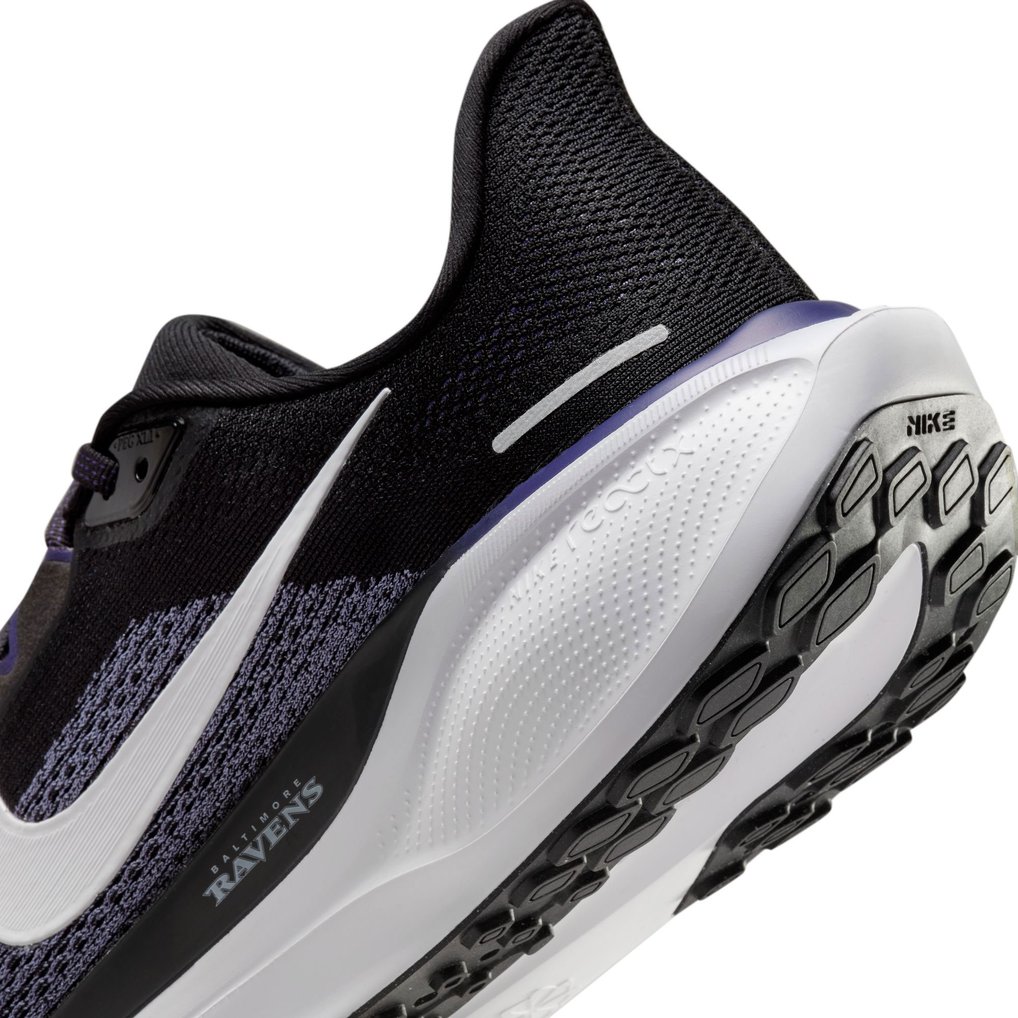 Baltimore Ravens Nike Unisex Zoom Pegasus 41 Running Shoes - Black