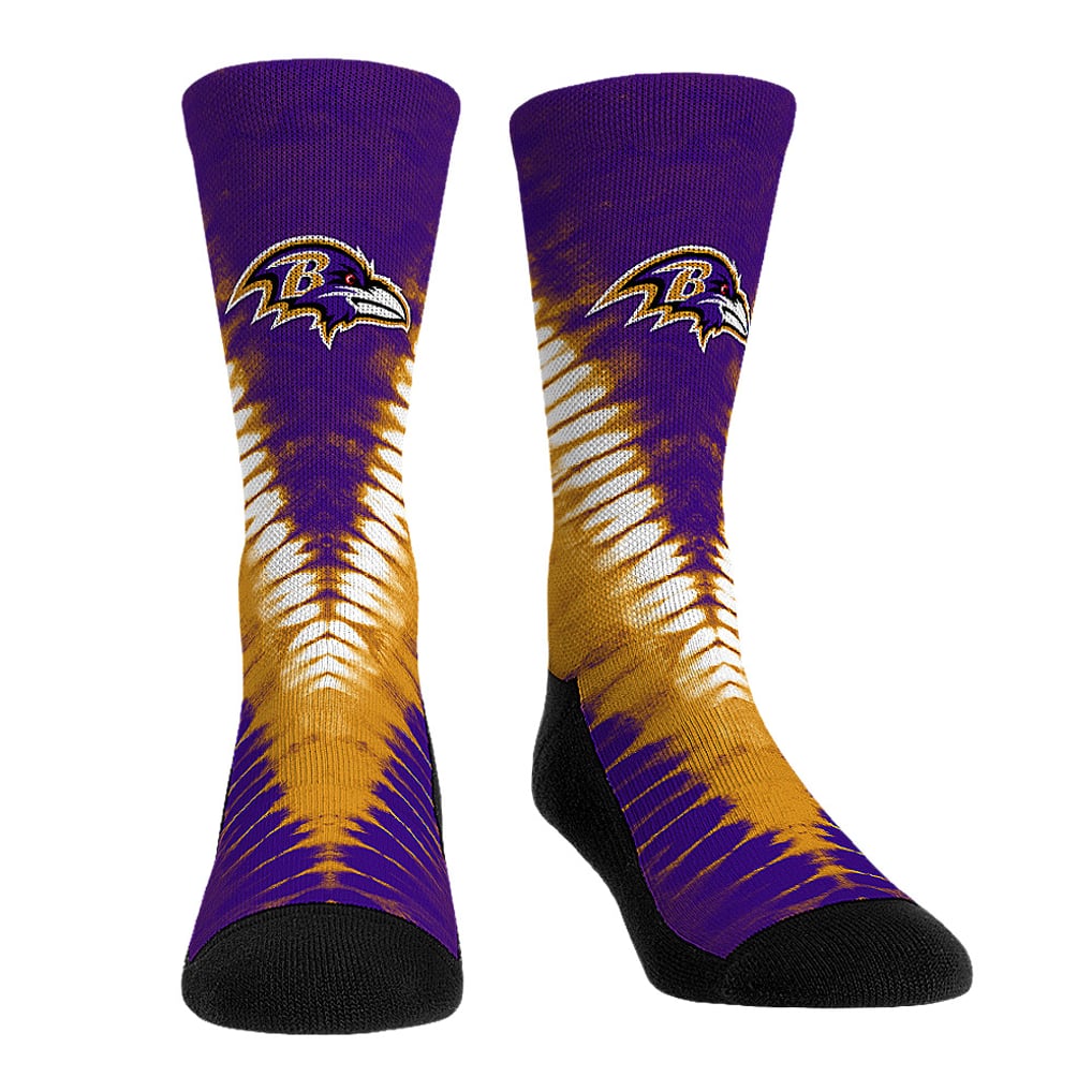 Baltimore Ravens Rock Em Socks 3-Pack Crew Socks Set