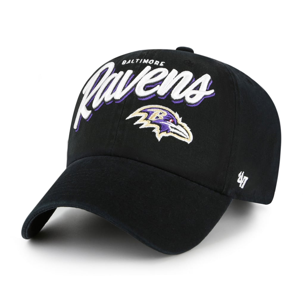  Baltimore Ravens '47 Women's Ariana Clean Up Adjustable Hat - Black