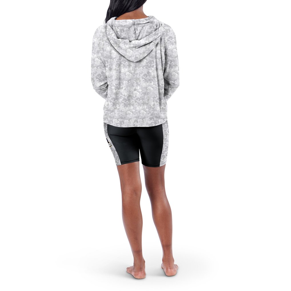 Baltimore Ravens Certo Women's Session Pullover Hoodie - Gray