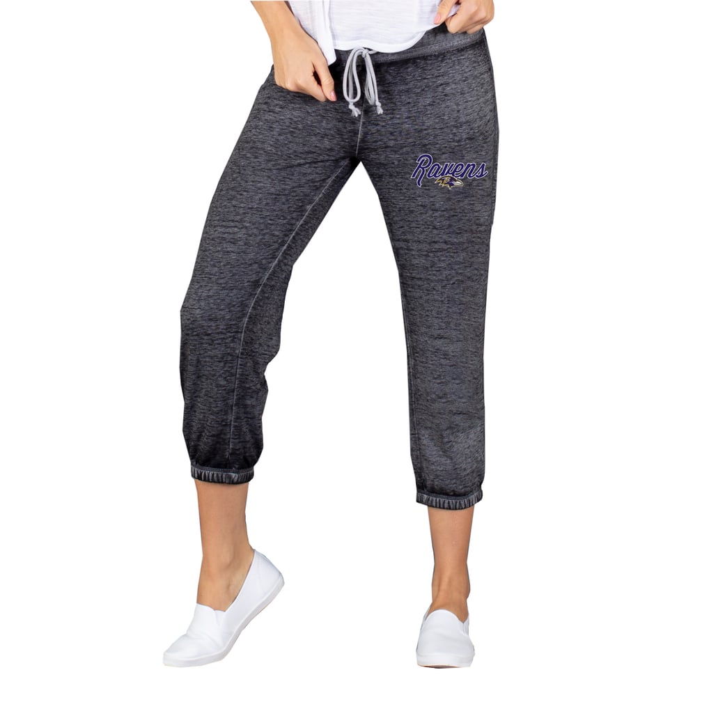 Baltimore Ravens Concepts Sport Women's Knit Capri Pants - Charcoal