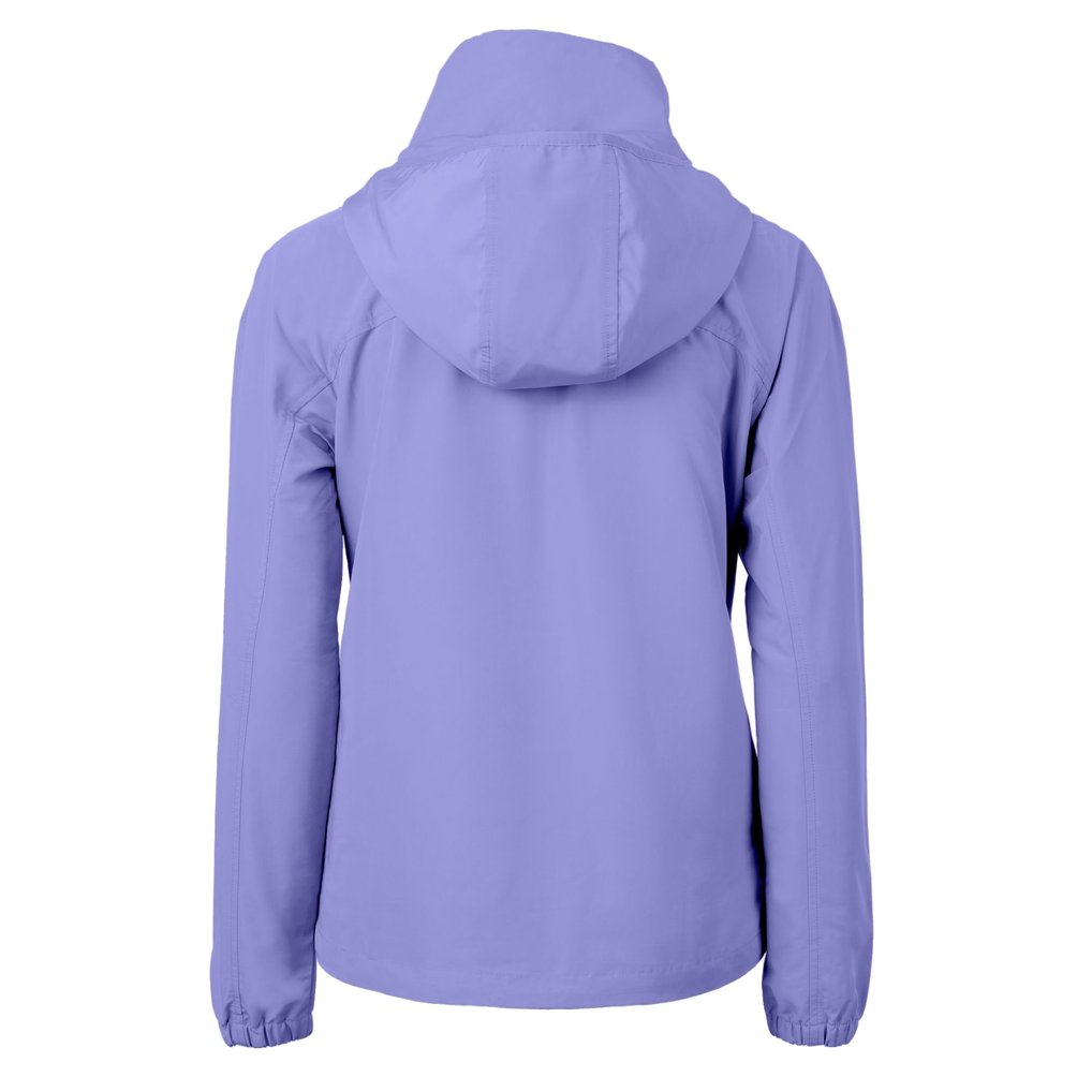  Baltimore Ravens Cutter & Buck Women's Charter Eco Recycled Full-Zip Jacket - Lavender