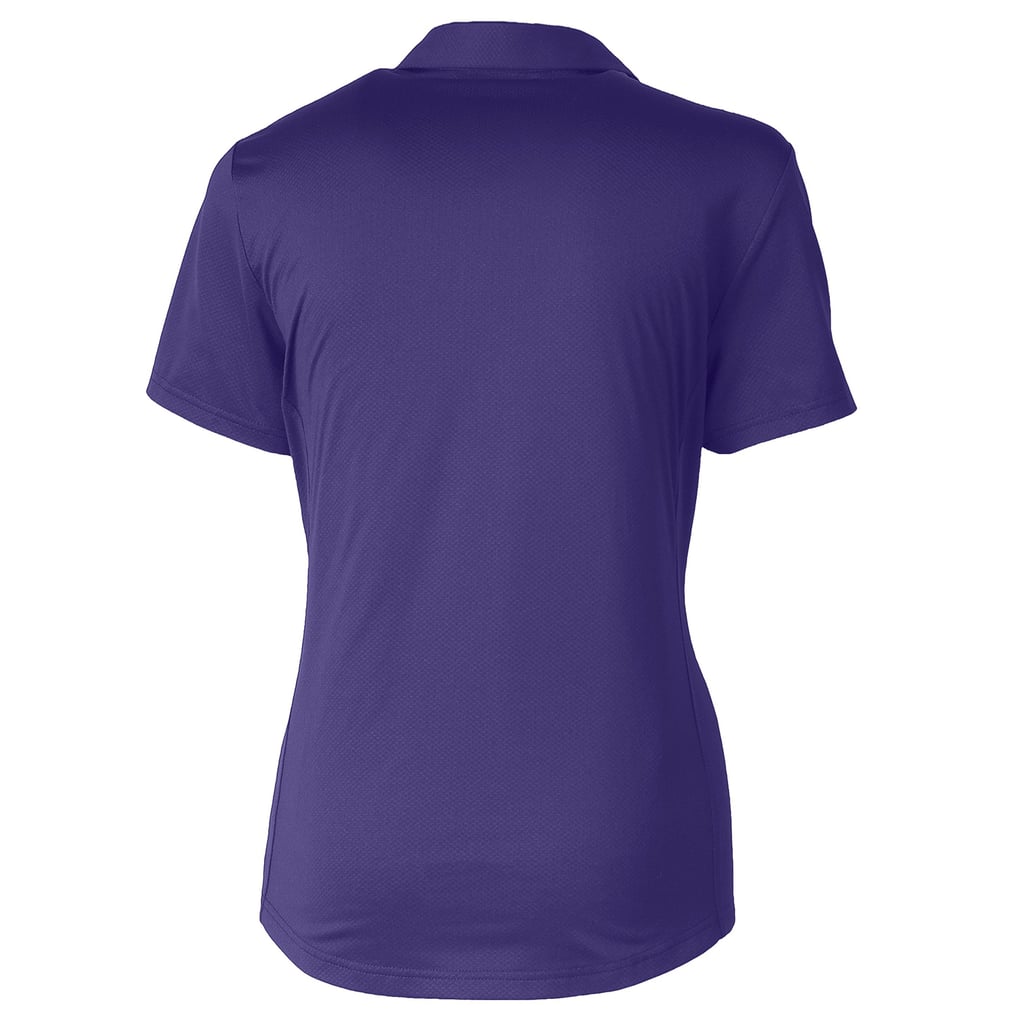 Baltimore Ravens Cutter & Buck Women's Prospect Textured Stretch Polo - Purple